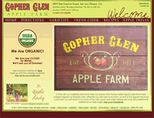 Tablet Screenshot of gopherglen.com